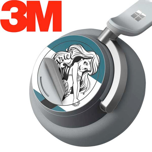 Disney The Little Mermaid Ariel Stripes Surface Headphones Skin